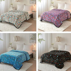 Anishinaabe Enchantment – Silk Touch One-Ply Blanket (Twin/Full)