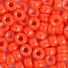 Czech Glass Mini Crow Bead – 6 mm Assorted Colours (50 pcs)