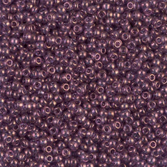 11/0 Miyuki Seed Beads Amethyst Gold Luster #0312