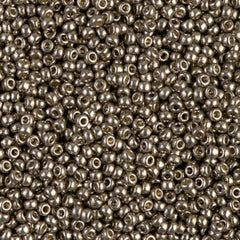 11/0 Miyuki Seed Beads Duracoat Galvanized Pewter #4222