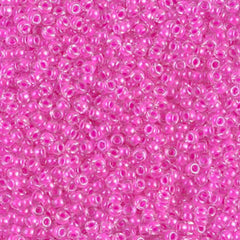 11/0 Miyuki Seed Beads Fuchsia Luminous Neon C/L #4302
