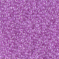 11/0 Miyuki Seed Beads Purple Luminous Neon C/L #4303