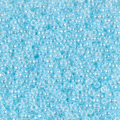 11/0 Miyuki Seed Beads Light Crystal Aqua #0522