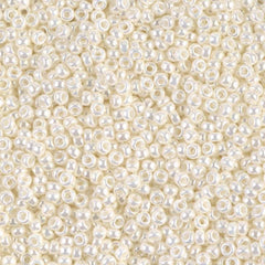 11/0 Miyuki Seed Beads Ivory Pearl Ceylon #0591