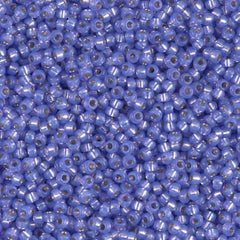 11/0 Miyuki Seed Beads Violet S/L Dyed Alabaster #0649