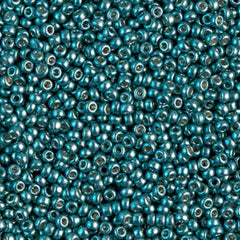 11/0 Miyuki Seed Beads Duracoat Galvanized Dark Sea Foam #4217