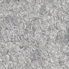 10/0 Preciosa Seed Beads Transparent Crystal 00050
