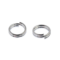 Split Rings – 5mm – 22GA – Nickel Colour (25pcs)