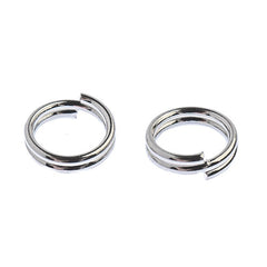 Split Rings – 7mm – 18GA – Nickel Colour (25pcs)