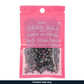Czech Seed Beads – 50g – Greys Assorted Mix