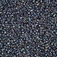 Delica 11/0 RD #0006 Gunmetal Iris 5.2g Vial