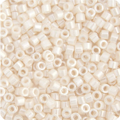 Delica 11/0 RD #1530 White Bisque Opaque Ceylon 5.2g Vial