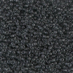 11/0 Miyuki Seed Bead Transparent Grey #0152