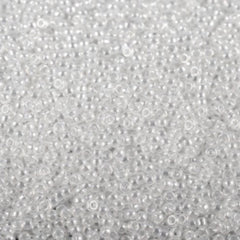 11/0 Miyuki Seed Beads Crystal Ceylon #0511