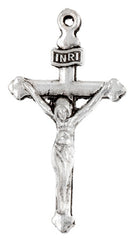 Religious Cross Pendant – Antique Silver LF/NF (1 pc)