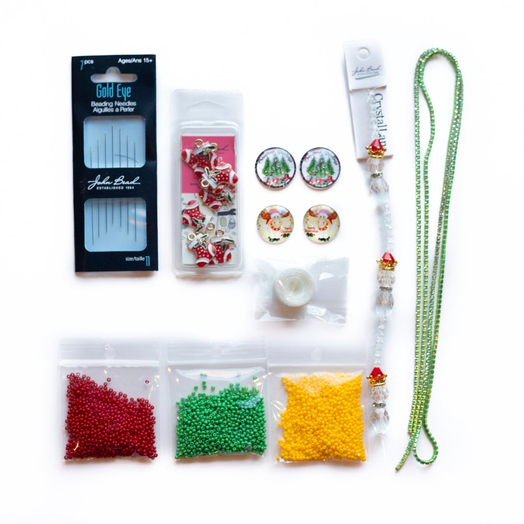 Christmas Beads Kit Green