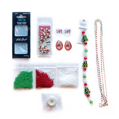 Christmas Beading kit with trees