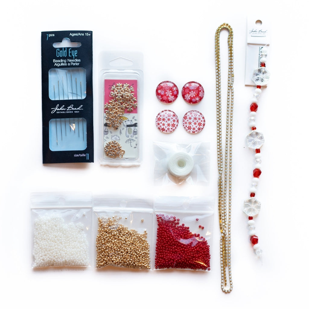Christmas bead kit snowflake obsession