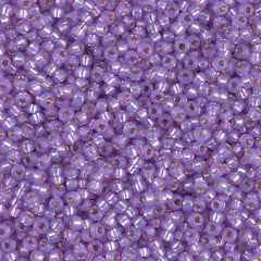 11/0 Miyuki Seed Bead Lilac S/L Opal Dyed Alabaster #0574