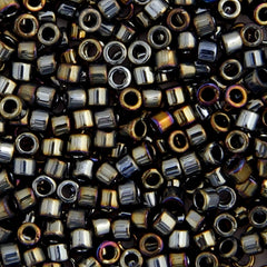 Delica 11/0 RD #0026 Black Metallic Luster 5.2g Vial