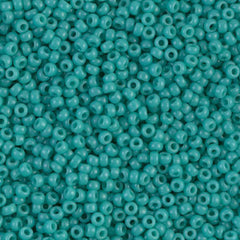 11/0 Miyuki Seed Beads Turquoise Green Opaque #0412