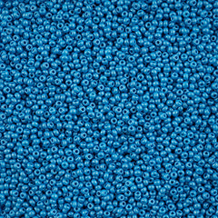 10/0 Preciosa PermaLux Seed Bead Dyed Chalk Dark Turquoisel