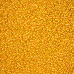 10/0 Preciosa PermaLux Seed Bead Dyed Chalk Dark Yellow