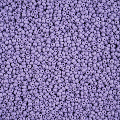10/0 Preciosa PermaLux Seed Bead Dyed Chalk Lavender Matte