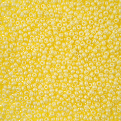 10/0 Preciosa PermaLux Seed Bead Dyed Chalk Light Yellow