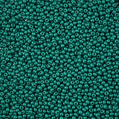 10/0 Preciosa PermaLux Seed Bead Dyed Chalk Sea Green