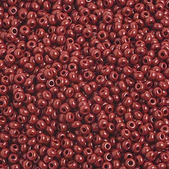 10/0 Preciosa Seed Beads Opaque Light Brown