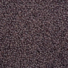 11/0 Preciosa Seed Beads Transparent Light Amethyst Luster #39016