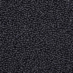11/0 Preciosa Seed Beads Jet Terra Pearl Navy #43217