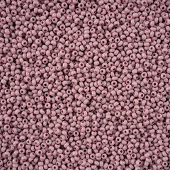 11/0 Preciosa Seed Beads Plum Chalk Dyed Solgel #43240