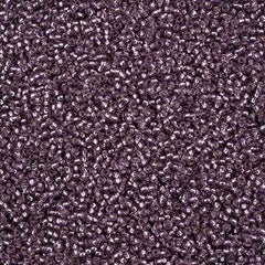 11/0 Preciosa Seed Beads Silver Lined Orchid Solgel