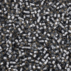 Delica 11/0 RD #0048 Grey Silver Lined 5.2g Vial