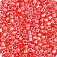 Delica 11/0 RD #0098 Light Siam Transparent Luster 5.2g Vial