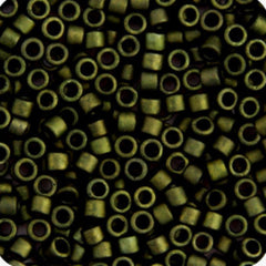 Delica 11/0 RD #0311 Olive Matte Metallic 5.2g Vial