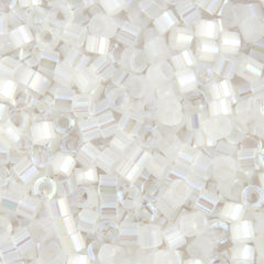 Delica 11/0 RD #0670 Crystal AB Silk Satin 5.2g Vial