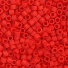 Delica 11/0 RD #0757 Red Vermillion Matte 5.2g Vial