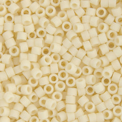 Delica 11/0 RD #0762 Dark Cream Opaque Matte 5.2g Vial