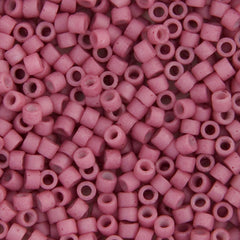 Delica 11/0 RD #0800 Antique Rose Opaque Matte-Dyed 5.2g Vial