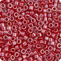 Delica 11/0 RD #1564 Red Cadillac Opaque Luster 5.2g Vial