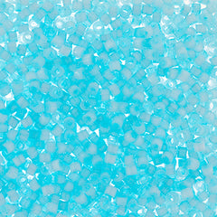 Delica 11/0 RD #1859 Frozen Blue Silk Inside Dyed 5.2g Vial