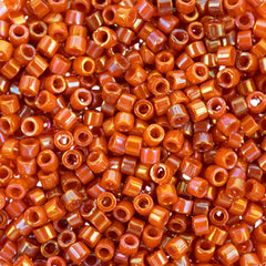 Delica 11/0 RD #2274 Opaque Glazed Orange Chilli AB 5.2g Vial