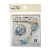 Miyuki Beading Kit – Designer Pendant Cyan Mix
