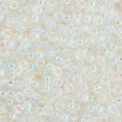 11/0 Miyuki Seed Bead Crystal AB #0250