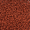 10/0 Preciosa PermaLux Seed Bead Dyed Chalk Brown Matte