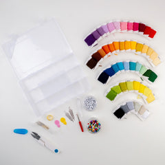 Embroidery Kit – Thread / Tools / Beads – John Bead
