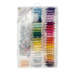 Embroidery Kit – Thread / Tools / Beads – John Bead